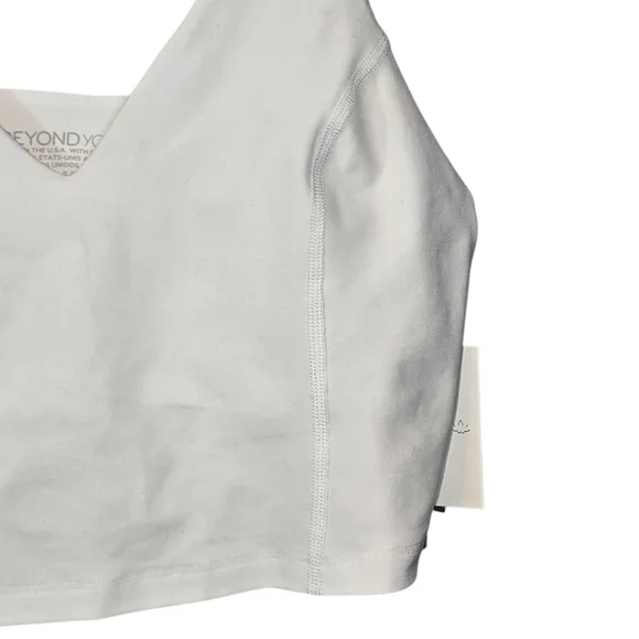 Beyond Yoga Spacedye Always On Cropped Tank NWT Cloud White Size Small - Picture 4 of 11